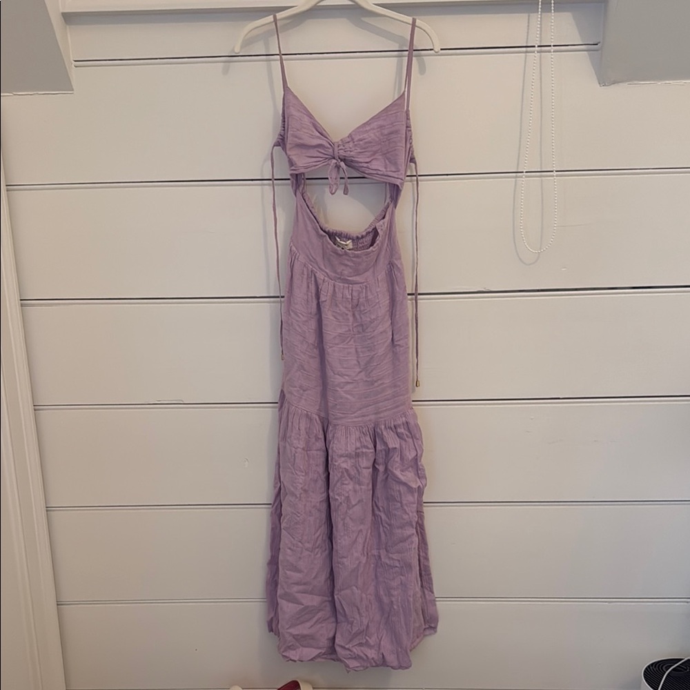 Lavender Sleeveless Dress